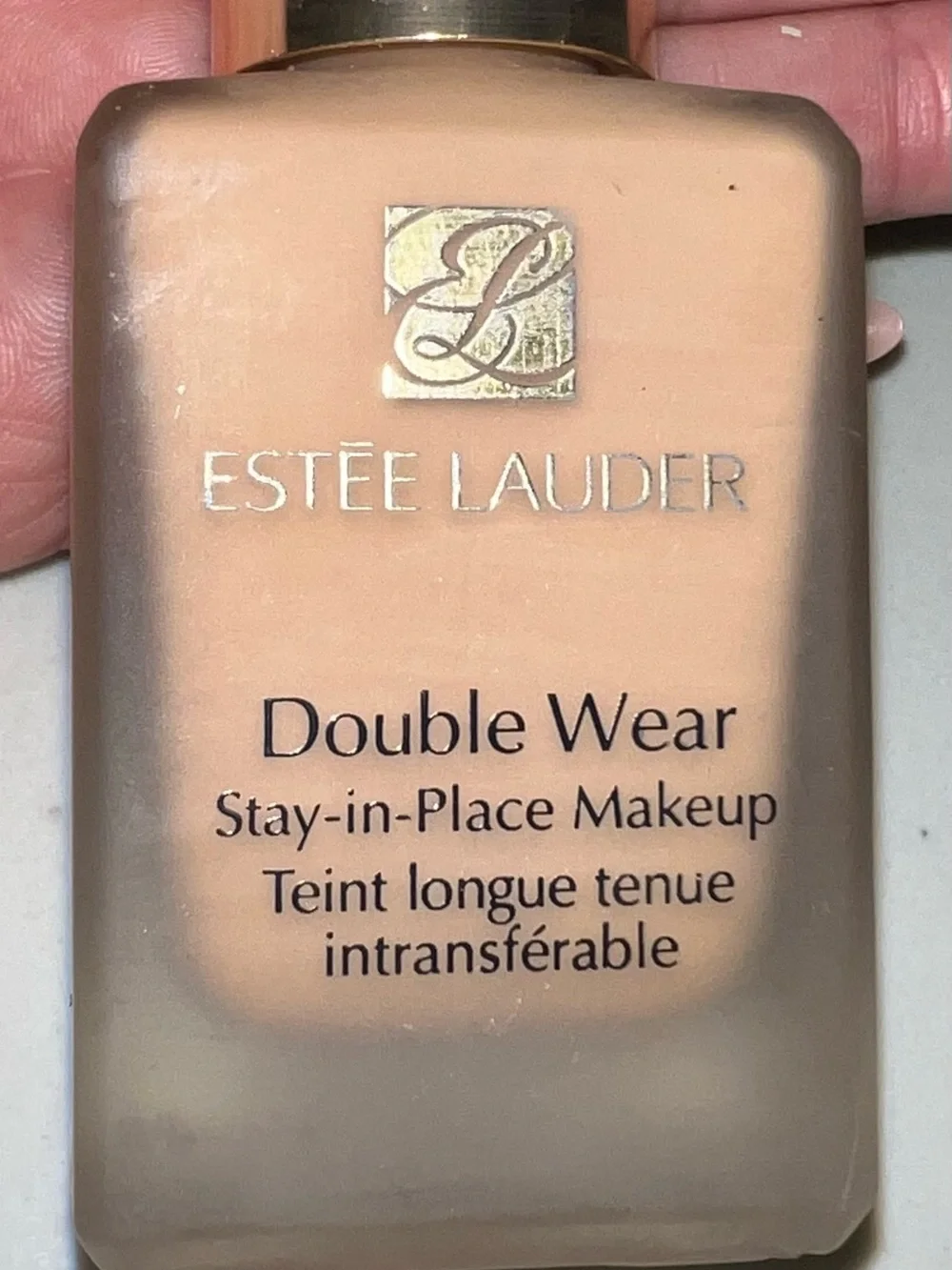 Estee Lauder Double Wear Stay-in-Place Makeup Warm Beige 3W1 Tauny - 1/2 bottle - Picture 3 of 7